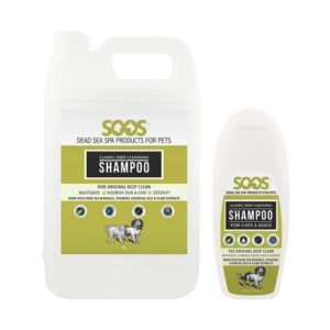 Soos Pets Deep Cleansing Dead Sea Minerals Shampoo products
