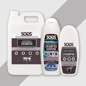 Soos Pets Extra Strength Dead Sea Minerals Shampoo products