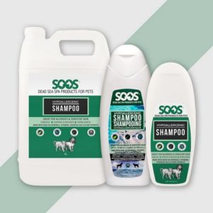 Soos Pets Hypoallergenic Dead Sea Minerals Shampoo products